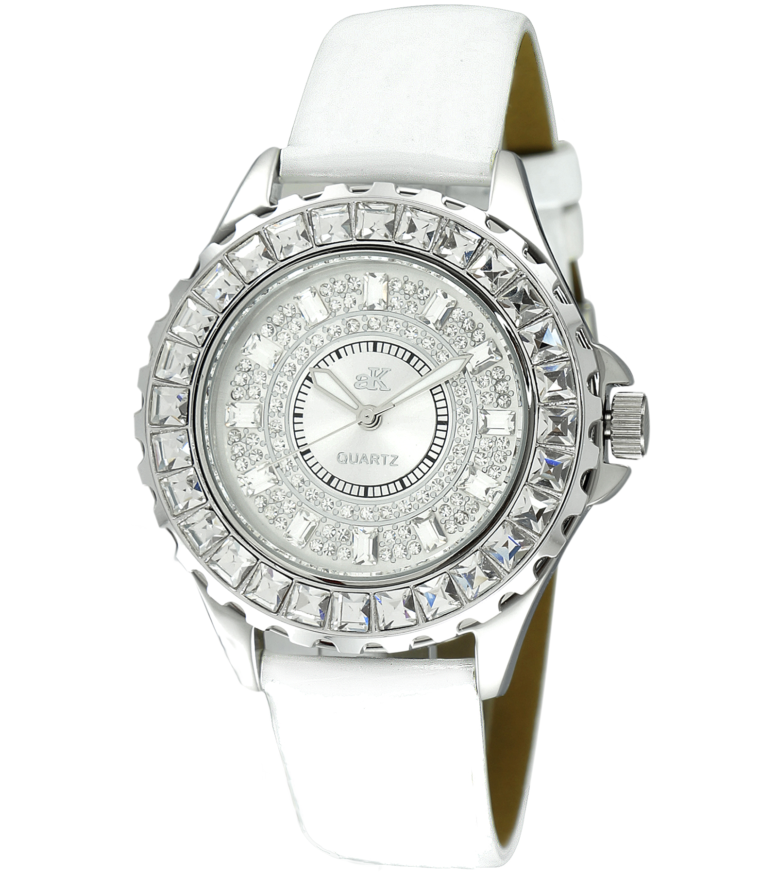 Adee Kaye AK2725-S Royalty Collection Leather Watch