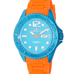 Adee Kaye AK5433-LBUORG Mondo G-3 Silicon Watch