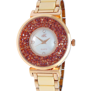 Adee Kaye AK8664-LRGEG Pisa Egg Shell Ceramic Watch